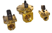 Solenoid valves for water