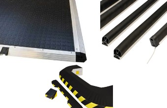 Safety mats, edges, bumpers