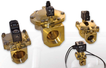 Solenoid valves for water