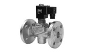 Solenoid valves with flange
