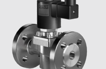 Solenoid valves with flange