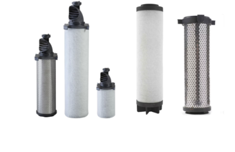 Pleated air/gas filters